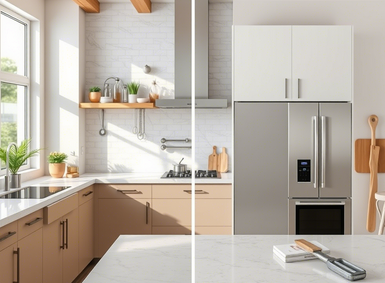 橱柜台面怎么选？从天然石到人造石的性能对比与人造石推荐