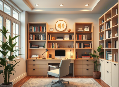 书房风水布局全攻略:提升文昌运的布置讲究与禁忌规避指南 书房风水布局全攻略:提升文昌运的布置讲究与禁忌规避指南