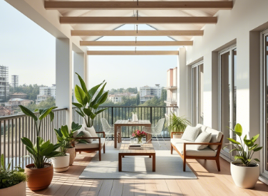 开放式阳台设计全攻略：打造美貌阳台的必看要点与方案