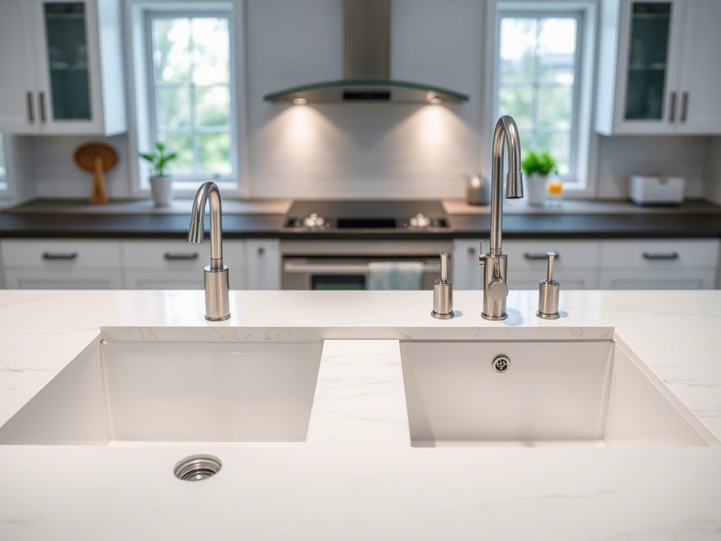 厨房水槽台上盆和台下盆哪个更好？各自的优缺点分析