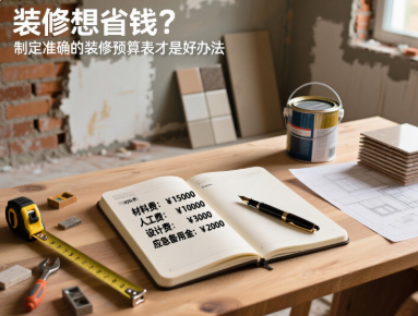 装修想省钱?制定准确的装修预算表才是好办法 装修想省钱?制定准确的装修预算表才是好办法