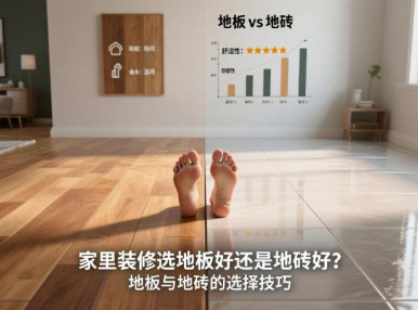 家里装修选地板好还是地砖好？地板与地砖的选择技巧
