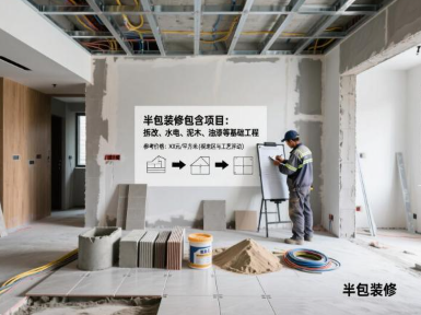 半包装修包含哪些项目?半包一平方多少钱? 半包装修包含哪些项目?半包一平方多少钱?