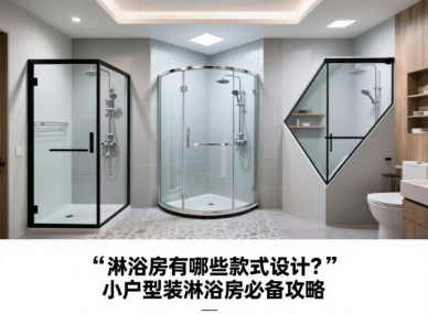 淋浴房有哪些款式设计？小户型装淋浴房必备攻略