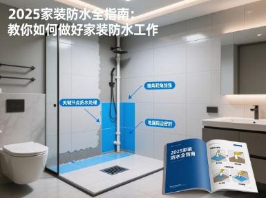 2025家装防水全指南：教你如何做好家装防水工作