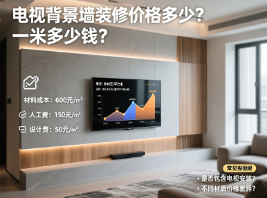 电视背景墙装修价格多少？电视背景墙一平米多少钱