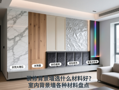 装修背景墙选什么材料好？室内背景墙各种材料盘点