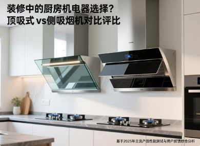 哪款吸油烟机更好用？顶吸式和侧吸式油烟机选哪个好？