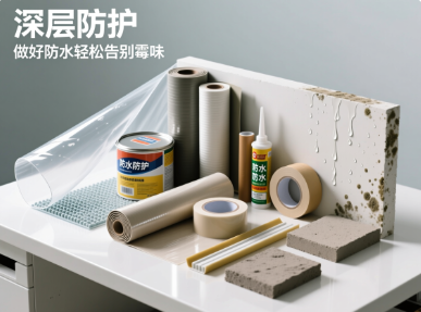 常见的装修防水材料都有哪些？做好防水轻松告别霉味