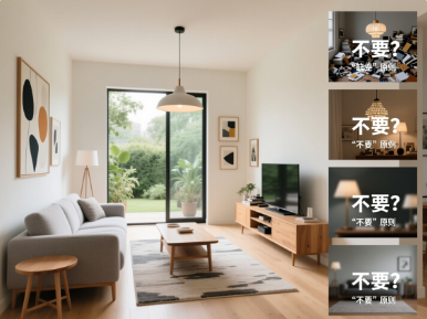 客厅装修设计有哪些注意点？客厅设计五大“不要”原则